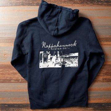 Navy Zipped Sweatshirt